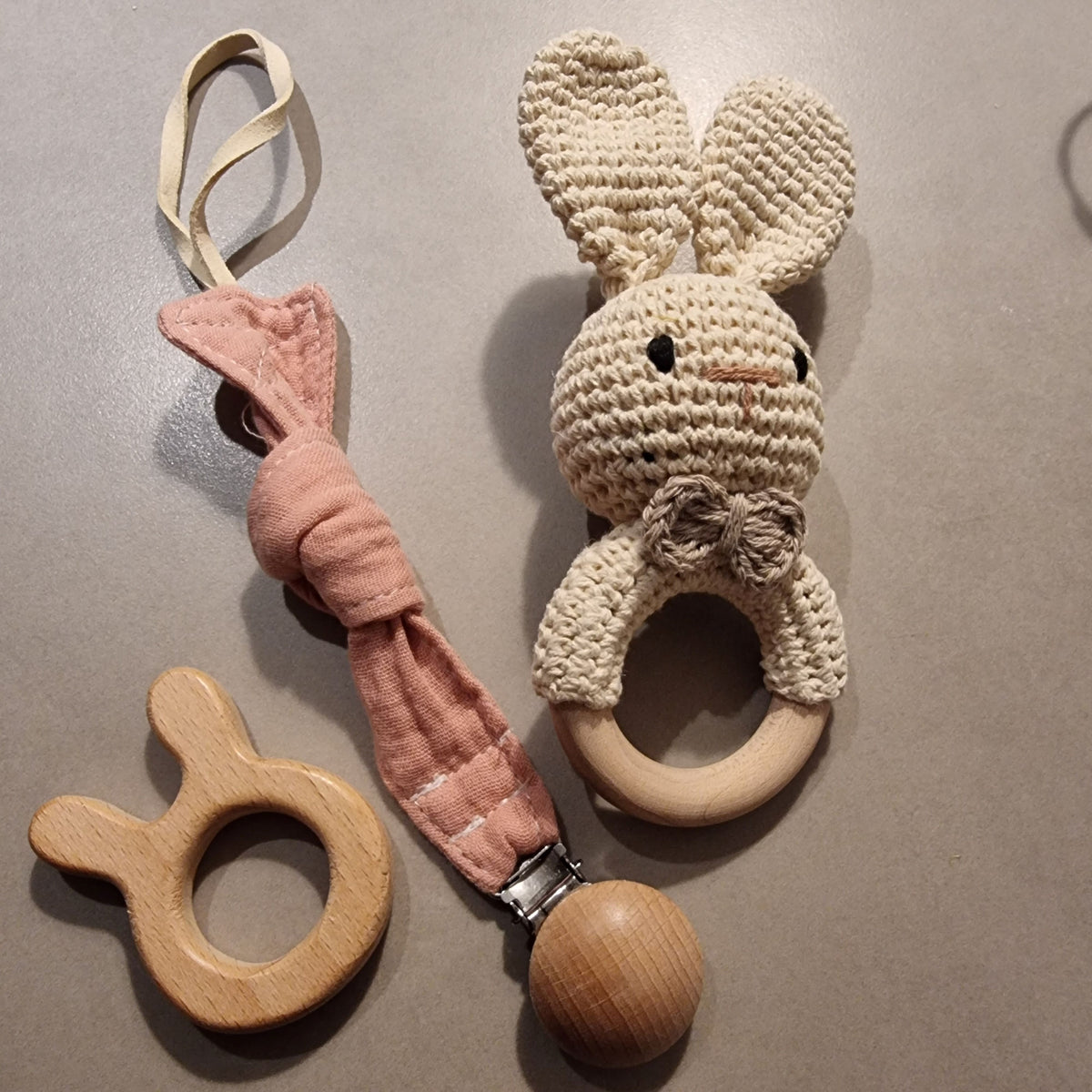 Süsses Rasselset Hase für Babys