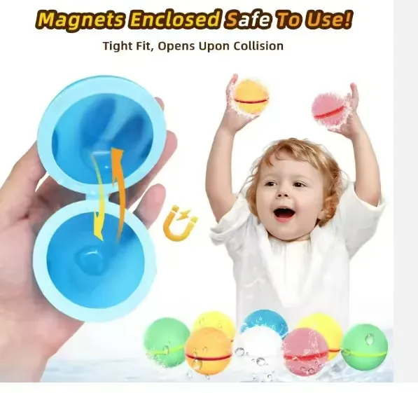Water balloons reusable silicone 15 pcs.