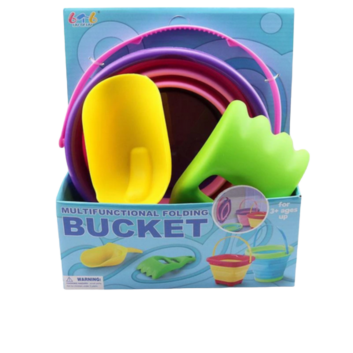 Sand set foldable girl / boy Pink