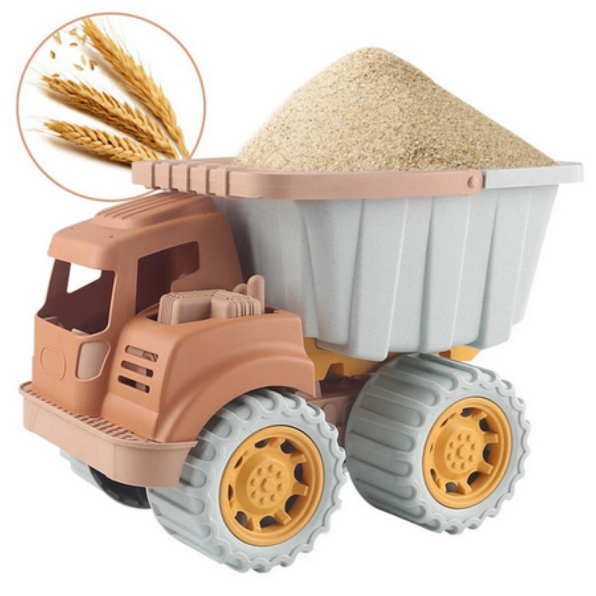 Camion en paille de blé