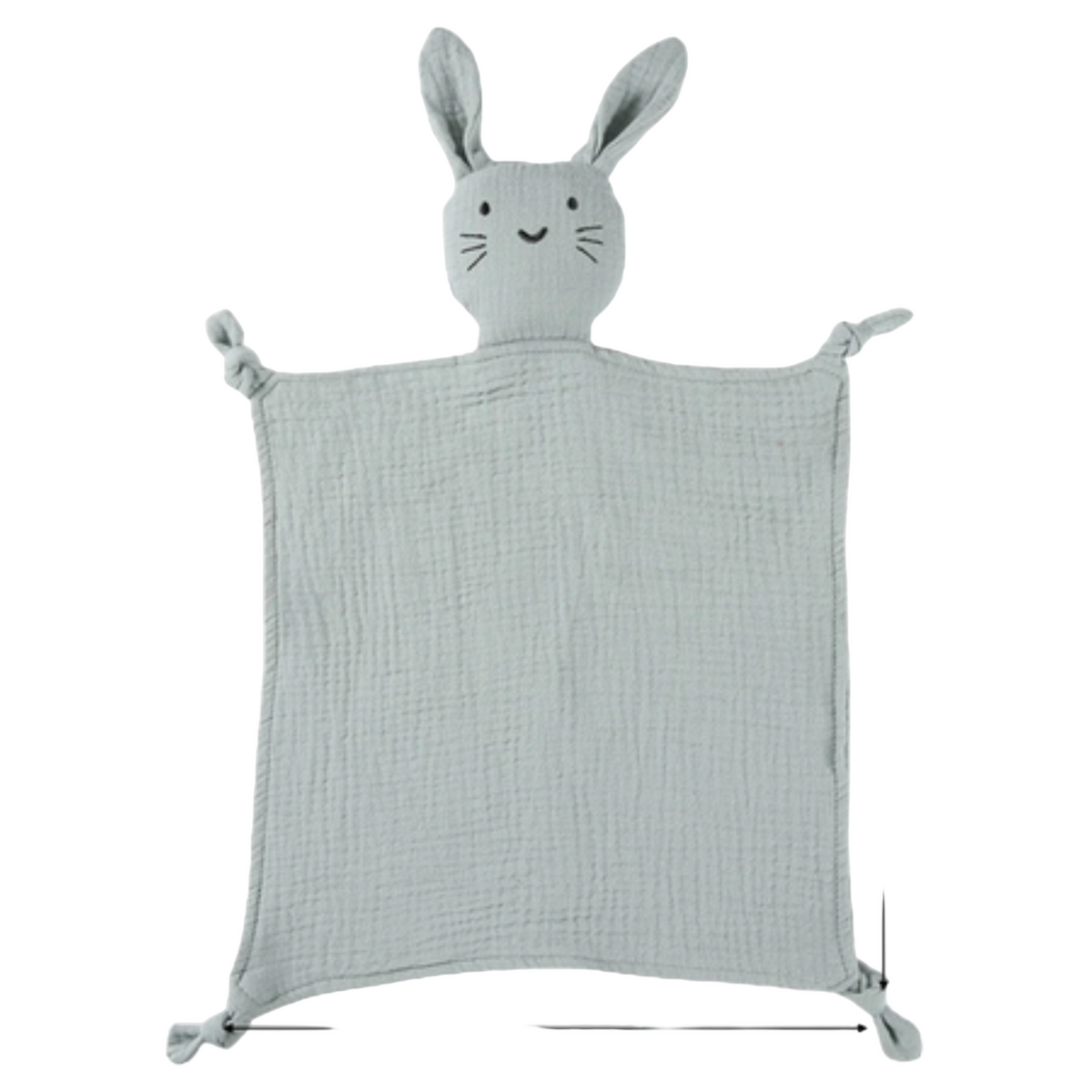 Kuscheltuch Trösterli aus Musline  Noschistoff Mint