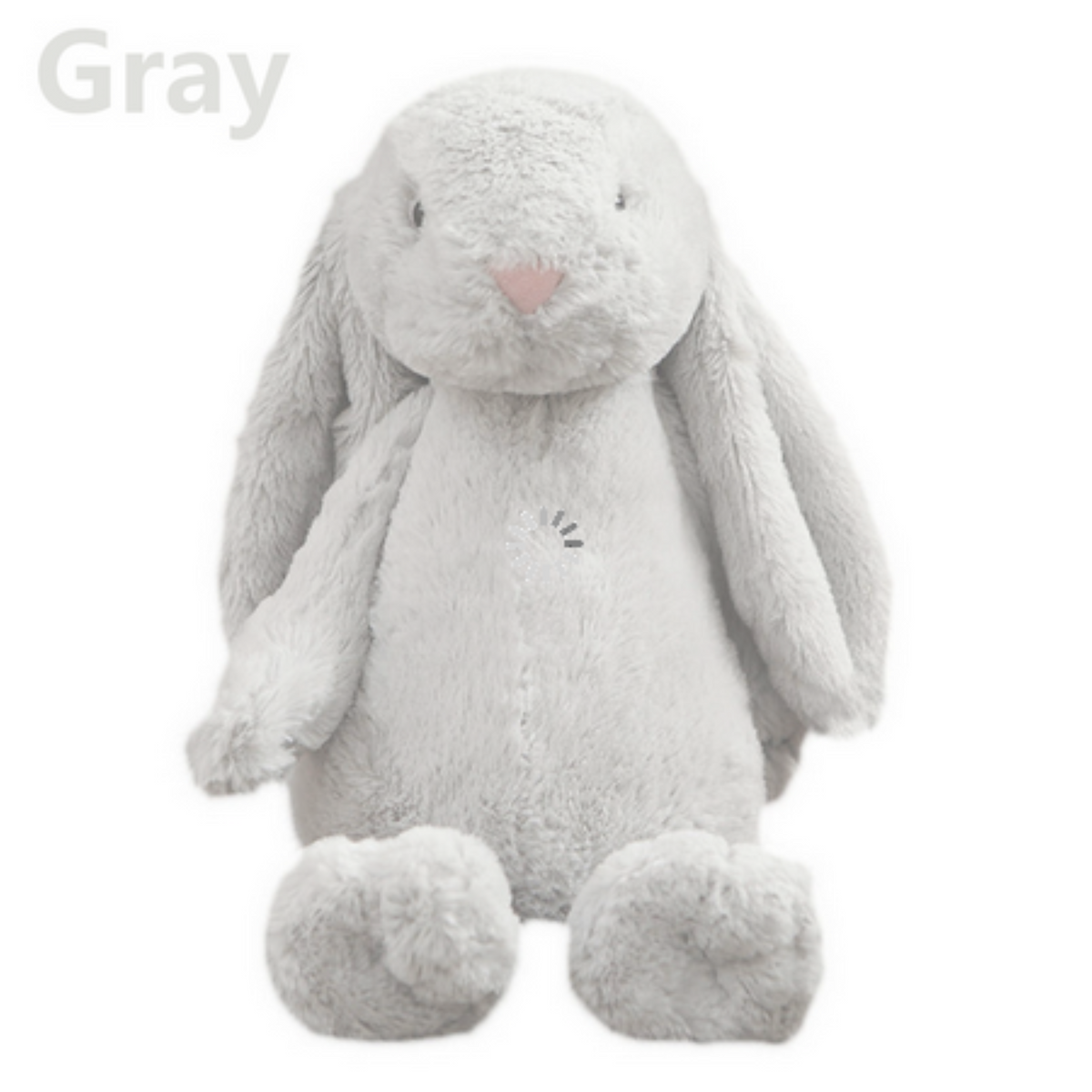 Lapin en peluche Gris 30 cm