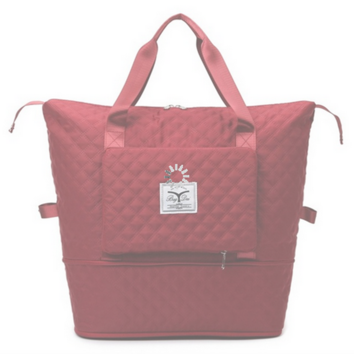 Superbe sac de voyage/bain multifonctionnel rouge chaud