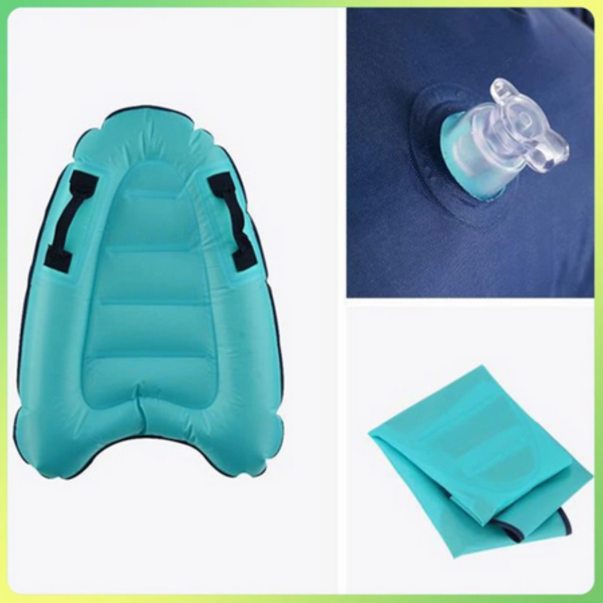 Surfboard, matelas gonflable sans pompe Rose