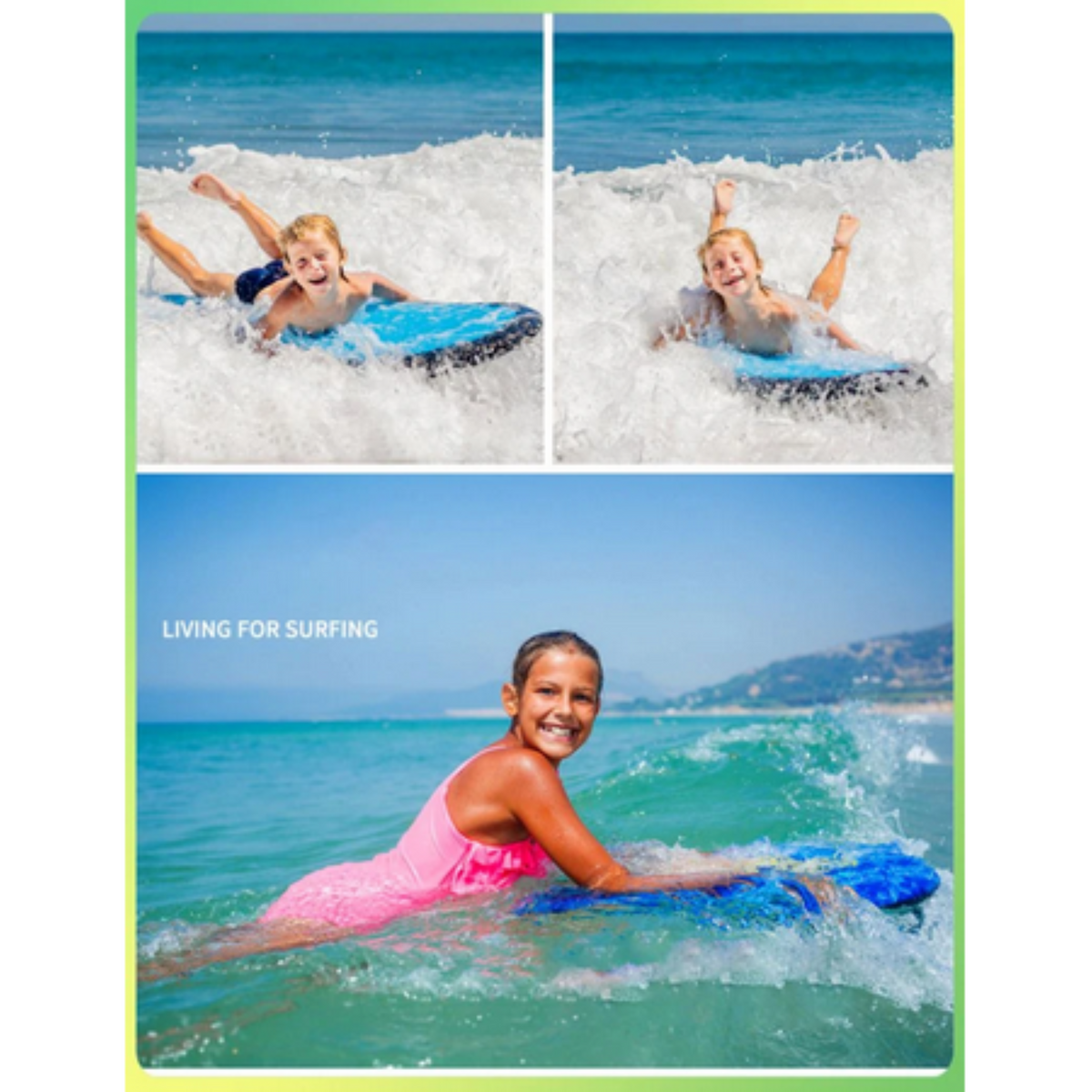 Planche de surf, matelas gonflable sans pompe Beach