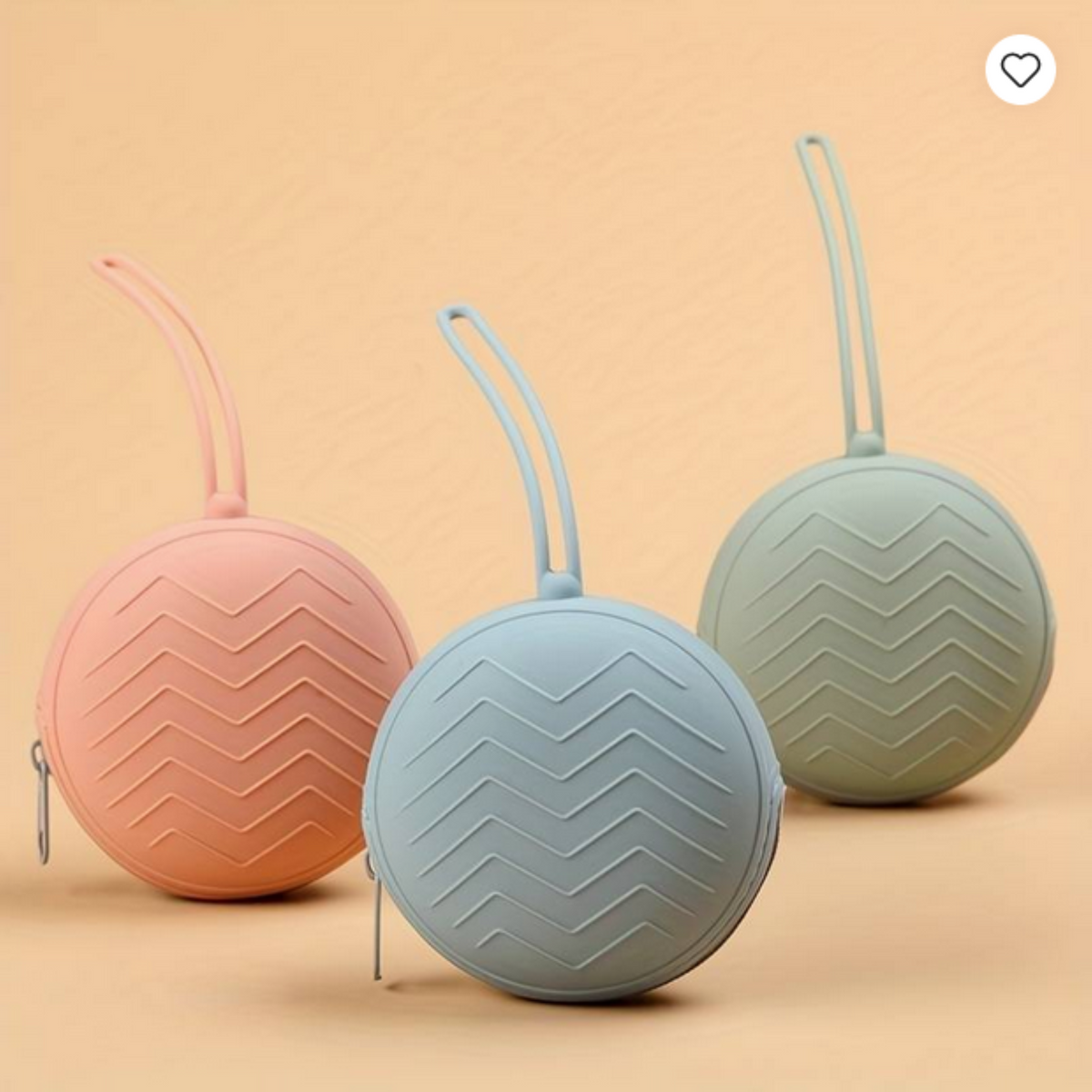 Pacifierbox Apricot / Pink