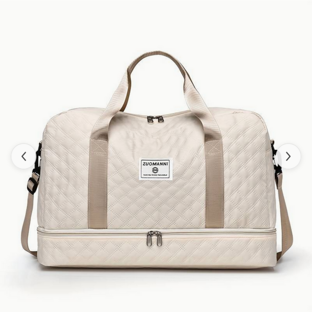Superbe sac de voyage/bain multifonctionnel Beige